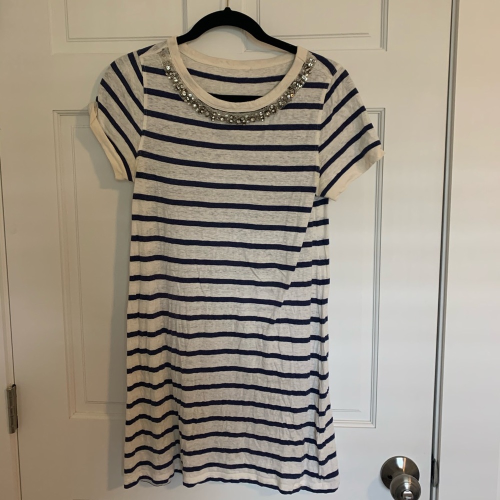 Striped T-Shirt Dress